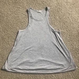 Gray Free People tank
